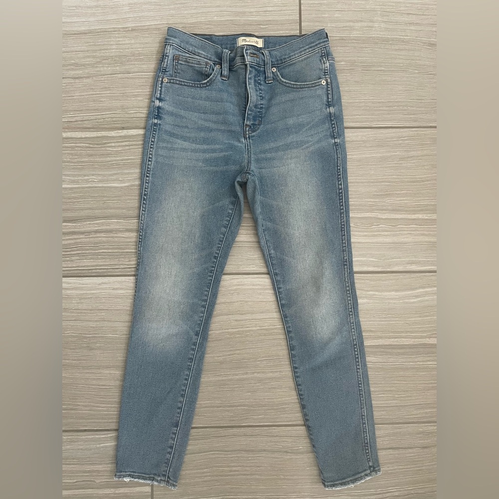 Madewell 10" High-Rise Skinny Crop Jeans | Size 26
